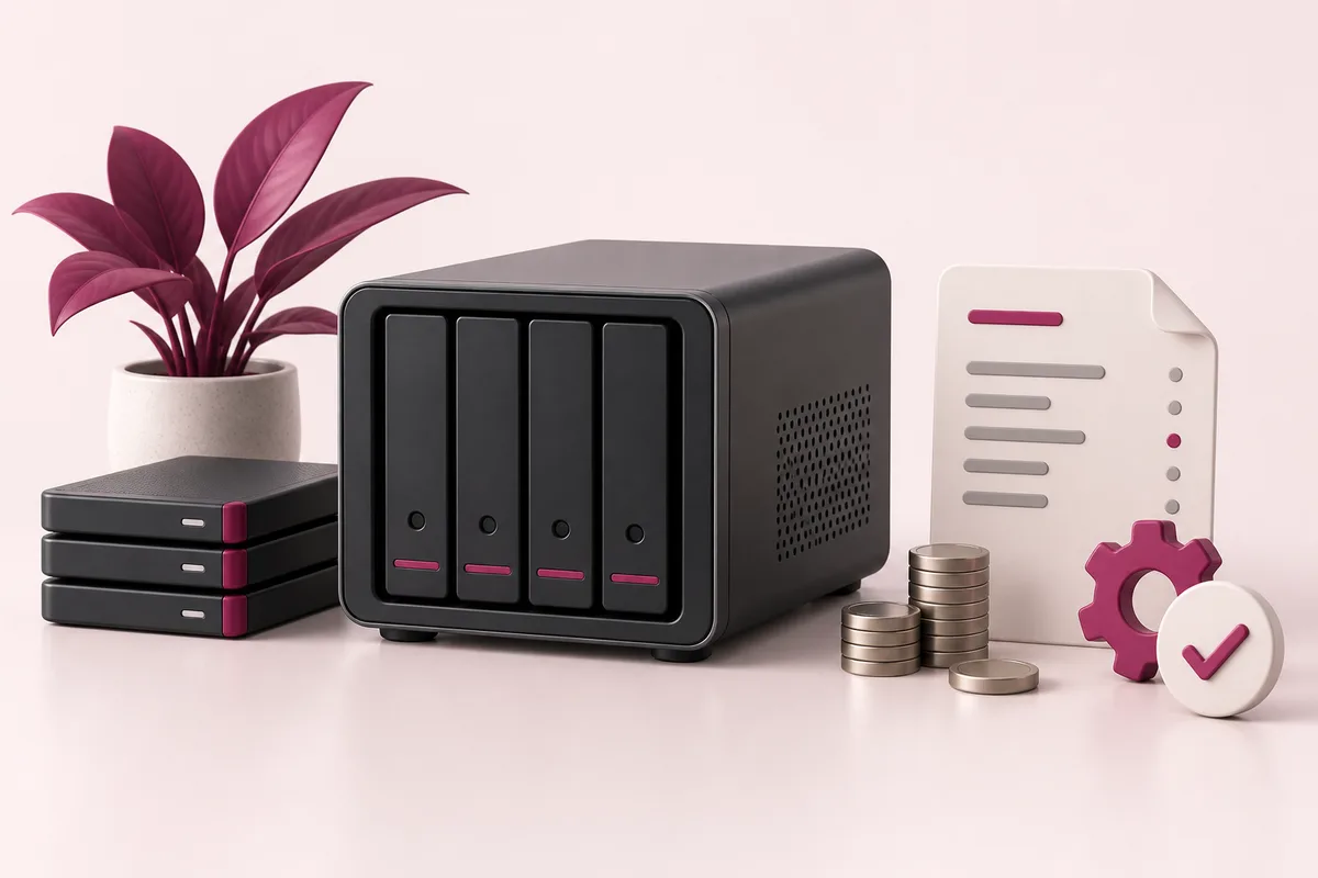 Owned storage equipment and an expense ledger representing the revised operating model.